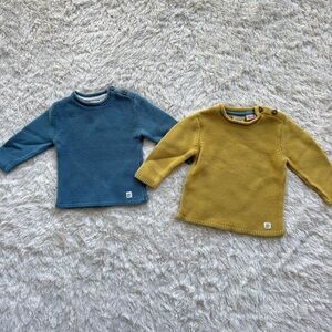 Zara Bundle of 2 Infant Knit Sweaters - 6-9m